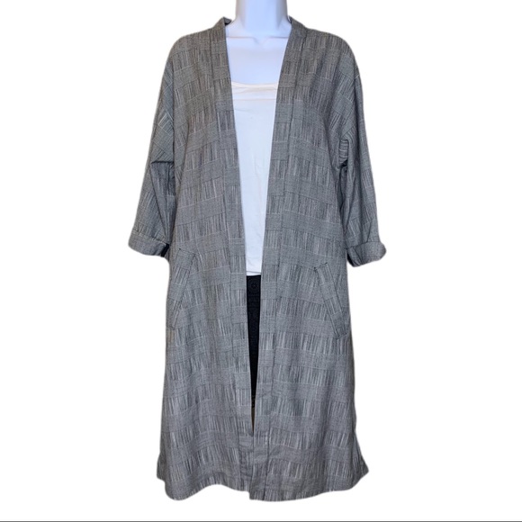 Topshop Open Duster Jacket - Picture 2 of 13